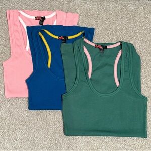 Colorful Tank Top Set